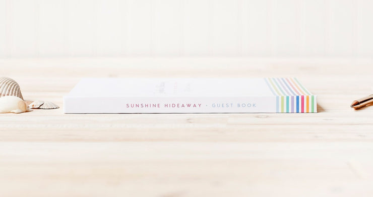 Vacation Home Guest Book #012 by Starboard Press