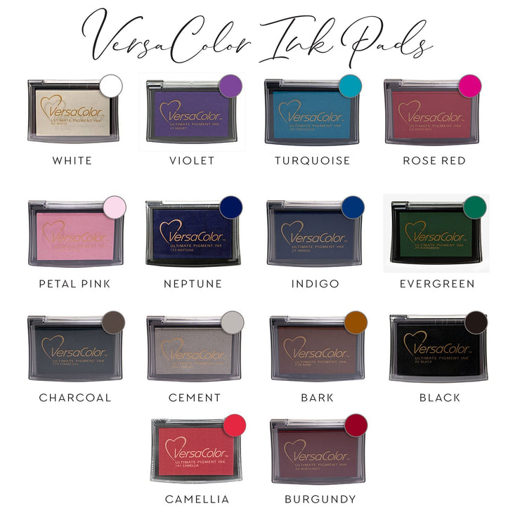 VersaColor Ink Pads for Wooden Stamps - Starboard Press