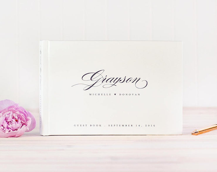 Wedding Guest Book #014 by Starboard Press