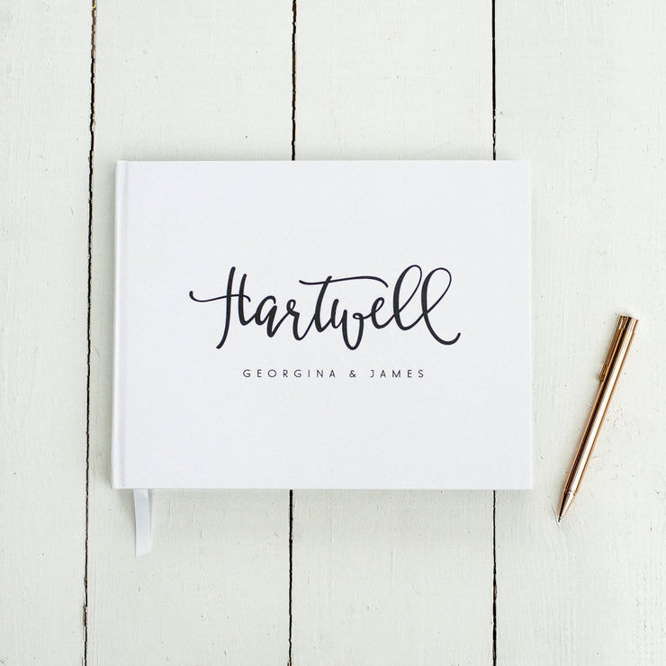 Wedding Guest Book #015 by Starboard Press