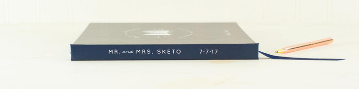 Wedding Guest Book #023 by Starboard Press