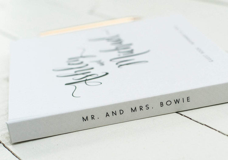 Wedding Guest Book #026 by Starboard Press