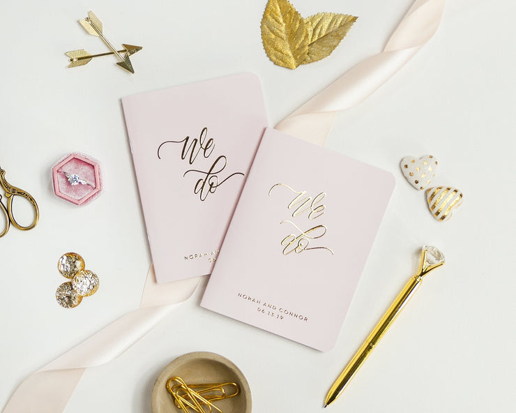 Wedding Vow Books, Custom Vow Booklets #001 by Starboard Press