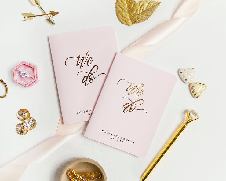 Wedding Vow Books, Custom Vow Booklets #001 by Starboard Press