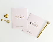 Wedding Vow Books, Custom Vow Booklets #006 by Starboard Press