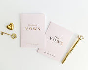 Wedding Vow Books, Custom Vow Booklets #006 by Starboard Press