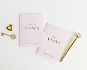 Wedding Vow Books, Custom Vow Booklets #006 by Starboard Press