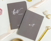 Wedding Vow Books, Custom Vow Booklets #008 by Starboard Press