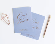 Wedding Vow Books, Custom Vow Booklets #009 by Starboard Press
