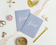 Wedding Vow Books, Custom Vow Booklets #016 by Starboard Press