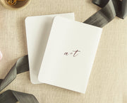 Wedding Vow Books, Custom Vow Booklets #018 by Starboard Press