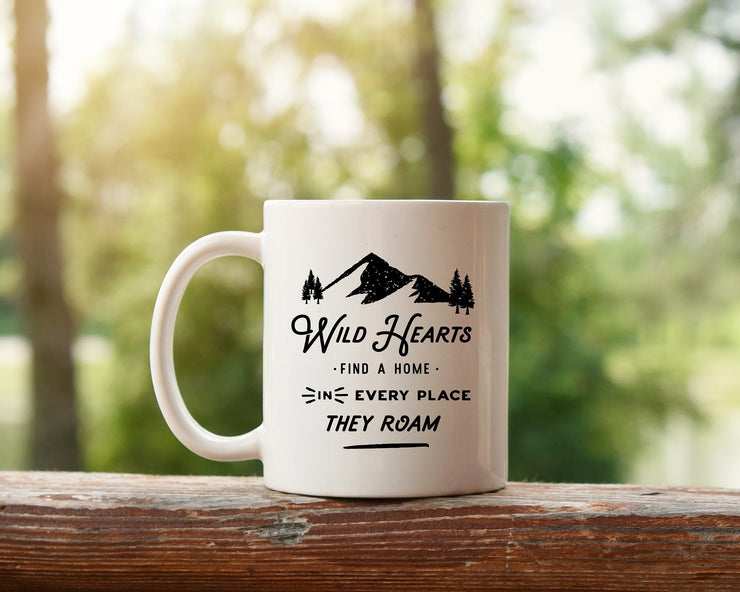 Wild Hearts Mug for Camping and Travel Enthusiast #006 by Starboard Press - Starboard Press