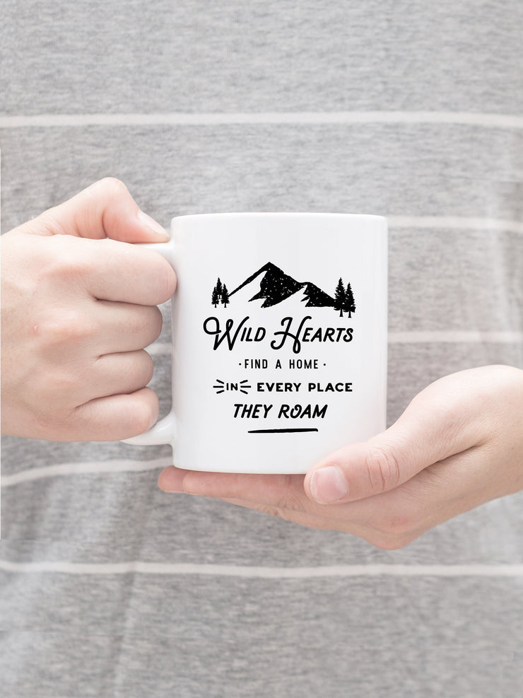 Wild Hearts Mug for Camping and Travel Enthusiast #006 by Starboard Press - Starboard Press